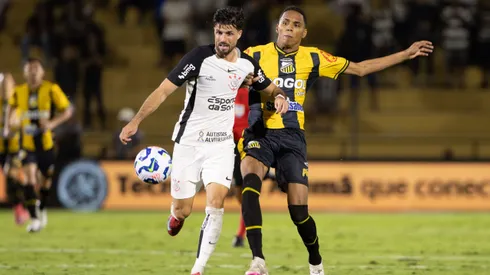 Héctor Hernández marcou o gol do Corinthians na partida. Foto: Joisel Amaral/AGIF