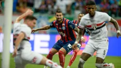 SPFC não conseguiu desbancar o Bahia. Foto: Jhony Pinho/AGIF