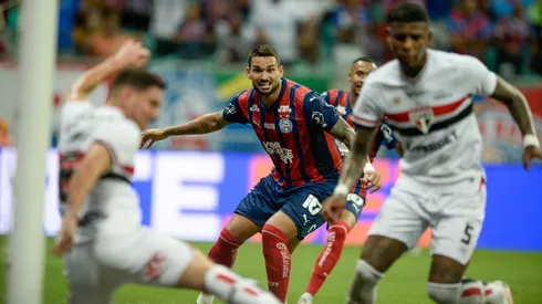 SPFC não conseguiu desbancar o Bahia. Foto: Jhony Pinho/AGIF