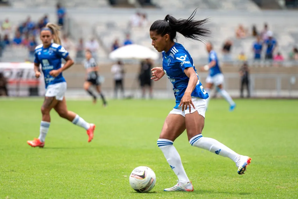 Jogadoras Cruzeiro. Foto: Alessandra Torres/AGIF