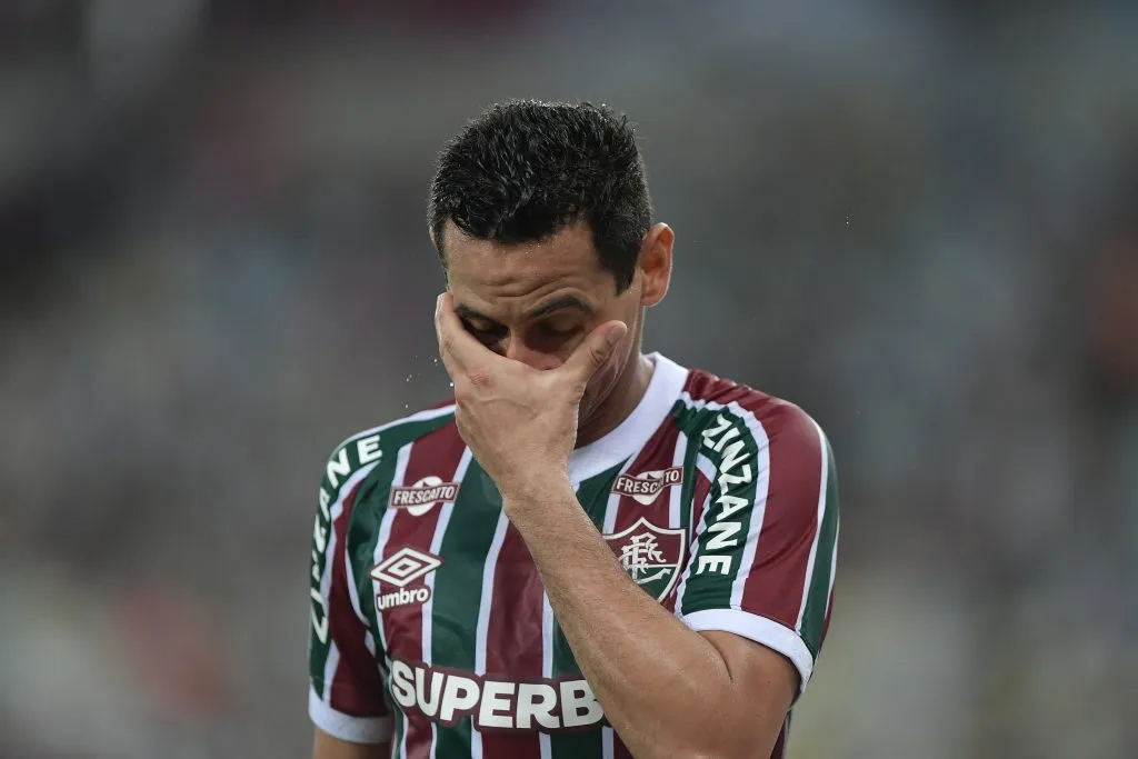 RJ – RIO DE JANEIRO – 29/04/2025 – COPA DO BRASIL 2025, FLUMINENSE X APARECIDENSE – Ganso jogador do Fluminense durante partida contra o Aparecidense no estadio Maracana pelo campeonato Copa Do Brasil 2025. Foto: Thiago Ribeiro/AGIF