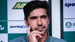 SP - SAO PAULO - 30/03/2025 - BRASILEIRO A 2025, PALMEIRAS X BOTAFOGO - Abel Ferreira tecnico do Palmeiras durante partida contra o Botafogo no estadio Arena Allianz Parque pelo campeonato Brasileiro A 2025.