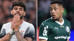 Yuri Alberto e Vitor Roque. Para Casão, os problemas são diferentes