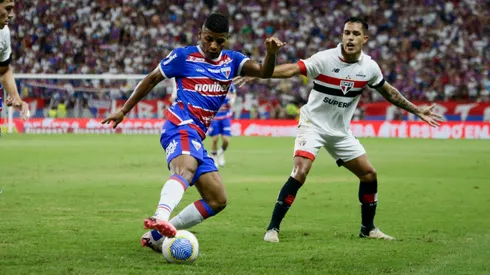 Hercules jogador do Fortaleza durante partida contra o São Paulo. Foto: Baggio Rodrigues/AGIF