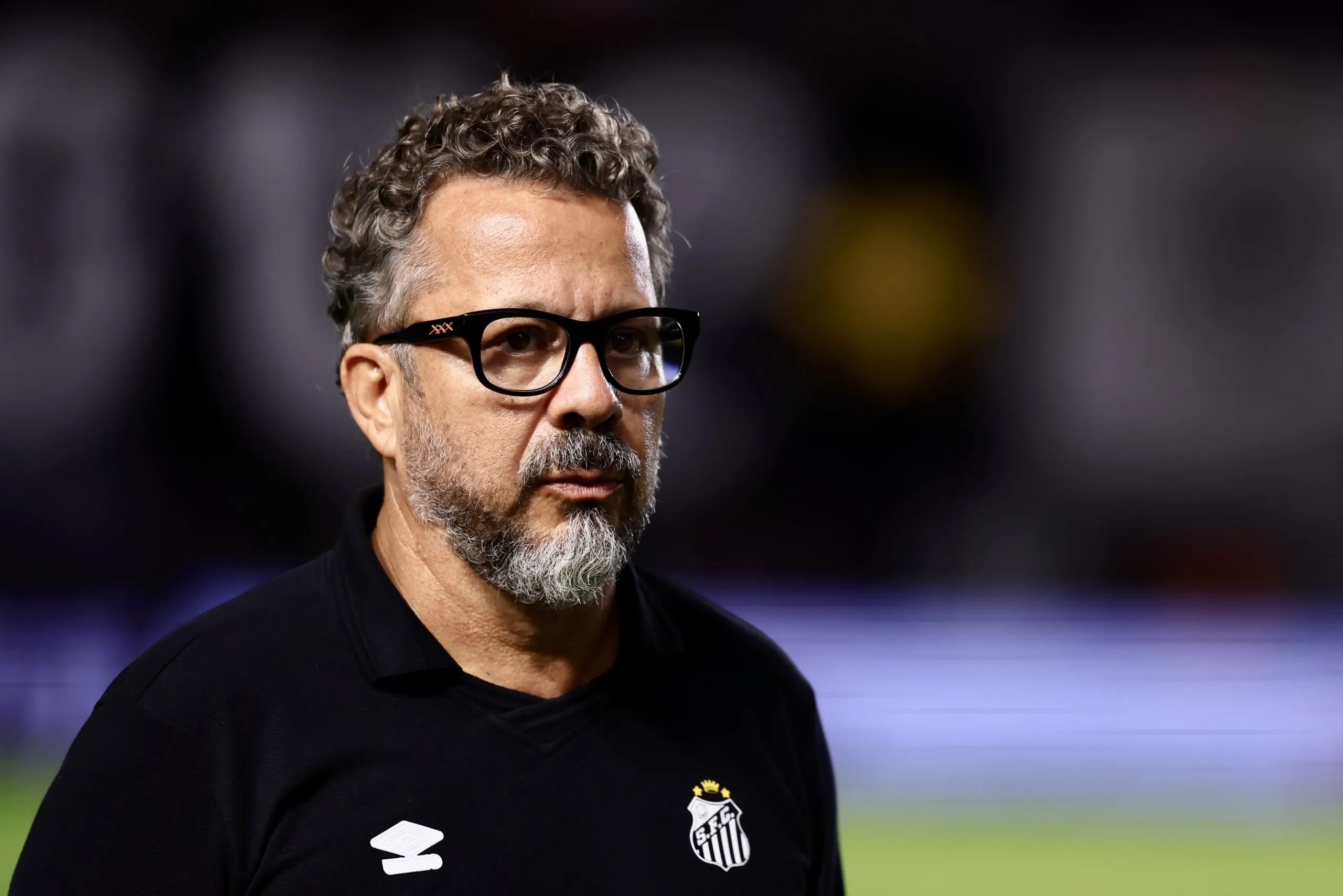 Cleber Xavier tecnico do Santos durante partida contra o CRB no estadio Vila Belmiro pelo campeonato Copa Do Brasil 2025. Foto: Marcello Zambrana/AGIF