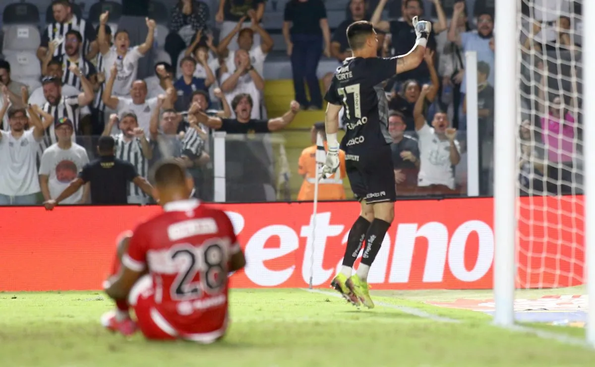 Com show de Brazão, Santos e CRB empatam pela Copa Betano do Brasil