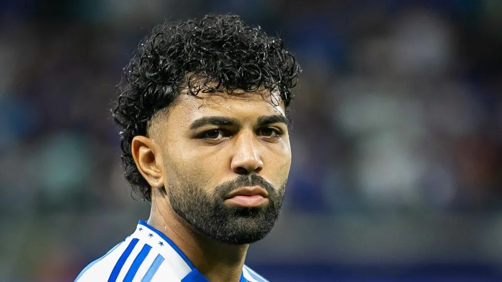 MG – BELO HORIZONTE – 01/05/2025 – COPA DO BRASIL 2025, CRUZEIRO X VILA NOVA-GO – Gabigol jogador do Cruzeiro durante partida contra o Vila Nova-GO no estadio Mineirao pelo campeonato Copa Do Brasil 2025.