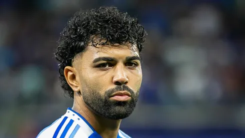 MG - BELO HORIZONTE - 01/05/2025 - COPA DO BRASIL 2025, CRUZEIRO X VILA NOVA-GO - Gabigol jogador do Cruzeiro durante partida contra o Vila Nova-GO no estadio Mineirao pelo campeonato Copa Do Brasil 2025.