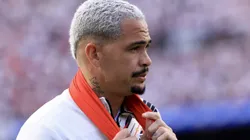 - Luciano jogador do São Paulo durante partida contra o Santos no estádio Morumbi pelo campeonato Brasileiro A 2025. Foto: Marcello Zambrana/AGIF