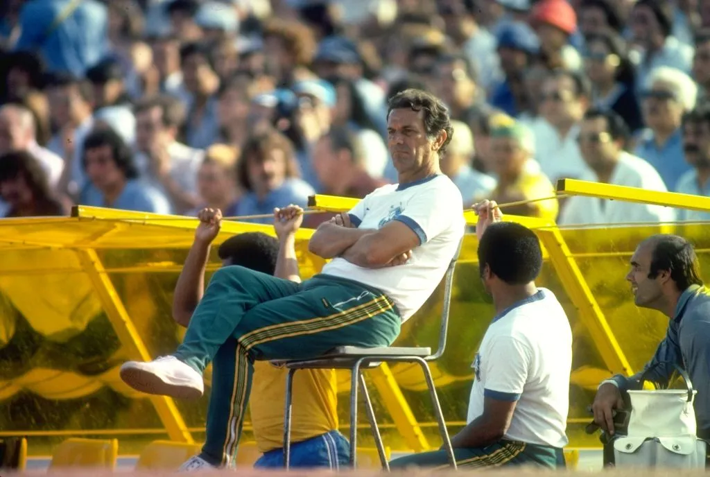 Em 1979, Telê Santana deixava o Palmeiras para assumir a Seleção Brasileira – Foto: Allsport UK /Allsport