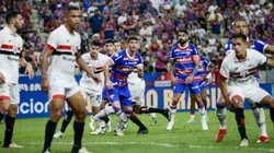 Fortaleza e São Paulo no estádio Arena Castelão pelo campeonato Brasileiro A 2024.