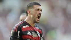 Arrascaeta lidera em gols e assistências no Brasileirão. Foto: Alexandre Loureiro/AGIF