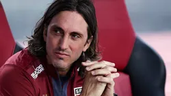 Zubeldía acompanhando equipe do São Paulo - Foto: Marcelo Zambrana/AGIF