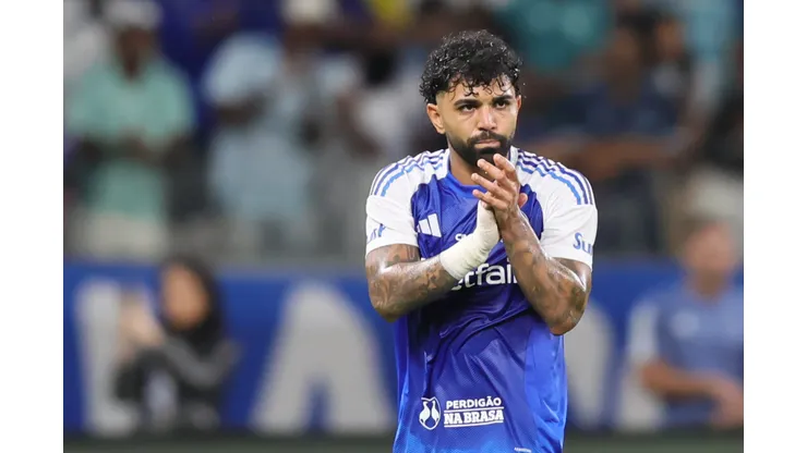 Gabigol em ação pelo Cruzeiro