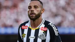 Guilherme durante partida entre São Paulo e Santos, no Morumbis, pelo Brasileirão.