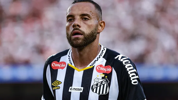 Guilherme durante partida entre São Paulo e Santos, no Morumbis, pelo Brasileirão.
