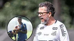 Cléber Xavier faz mudanças na escalação. Fotos: Raul Baretta/ Santos FC e Reinaldo Campos/AGIF.