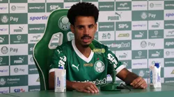 Lucas Evangelista falou sobre rodízio no Palmeiras. Foto: Cesar Greco/Palmeiras