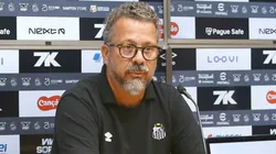 CLEBER XAVIER, COLETIVA DE IMPRENSA COM O NOVO TREINADOR DO SANTOS FC, CLEBER XAVIER Foto: