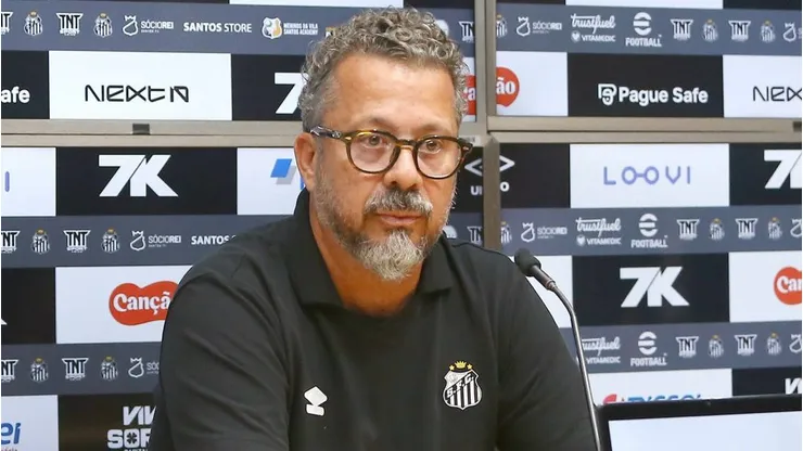 CLEBER XAVIER, COLETIVA DE IMPRENSA COM O NOVO TREINADOR DO SANTOS FC, CLEBER XAVIER Foto: