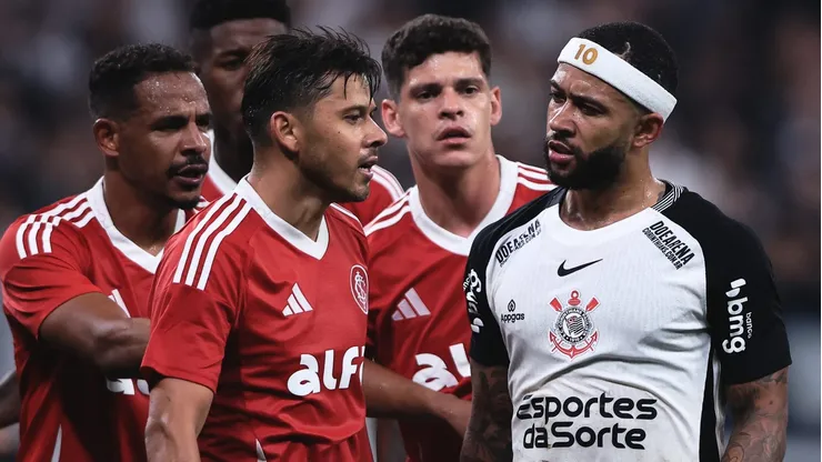 Corinthians x Internacional pelo Brasileirão 2025. Foto: Ettore Chiereguini/AGIF