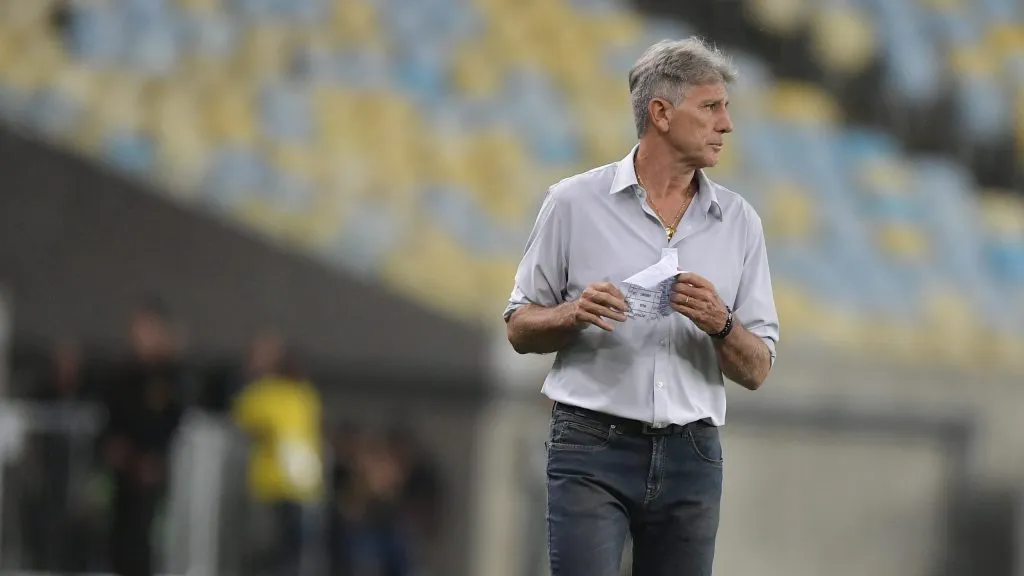 Renato Gaúcho, comandante do Tricolor das Laranjeiras. Foto: Thiago Ribeiro/AGIF.