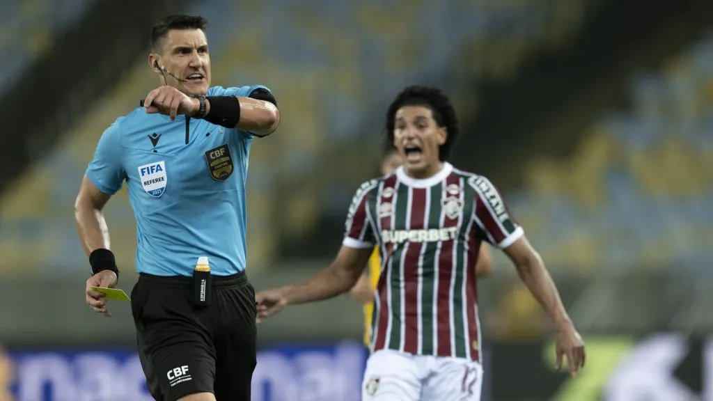 Rafael Rodrigo Klein foi criticado por Felipe Melo após Fluminense x Sport – Foto: Jorge Rodrigues/AGIF