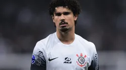 André Ramalho durante partida entre Corinthians e Bragantino, na Neo Química Arena, pela Copa Sul-Americana 2024.