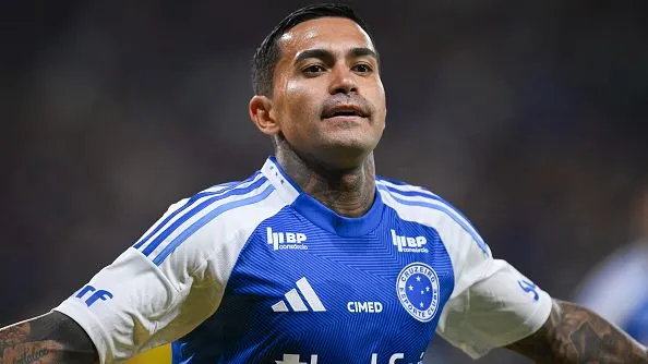 Dudu comemorando. Foto: Pedro Vilela/Getty Images