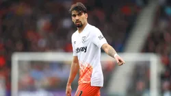 Paquetá está desde 2022 no West Ham. Photo by Michael Steele/Getty Images