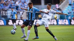 Santos perdeu para o Grêmio pelo Brasileirão. Foto: Maxi Franzoi/AGIF