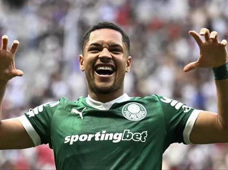 Vitor Roque marca, e Palmeiras vence Vasco no Brasileirão Betano