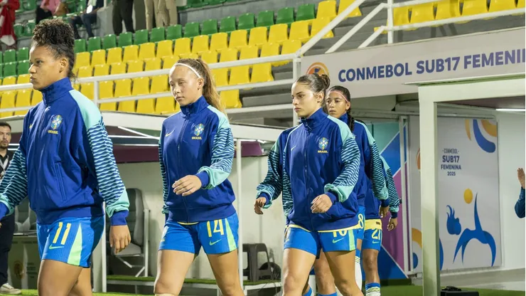 Jogadora Maria, camisa 11, Sub-17. Foto: Nelson Terme/CBF