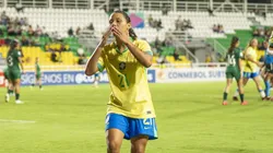 Jogadora Evelin, Sub-17. Foto: Nelson Terme/CBF