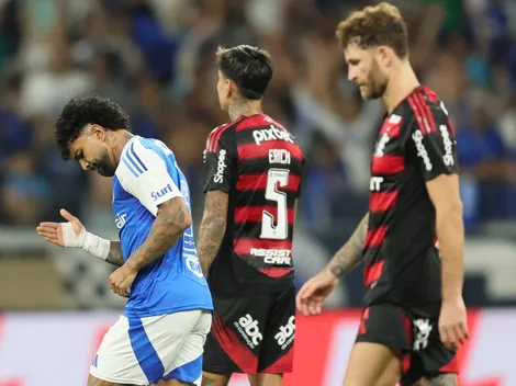 Gabigol marca no fim e Cruzeiro bate o Flamengo