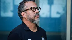 Cléber Xavier durante o jogo com o Grêmio.