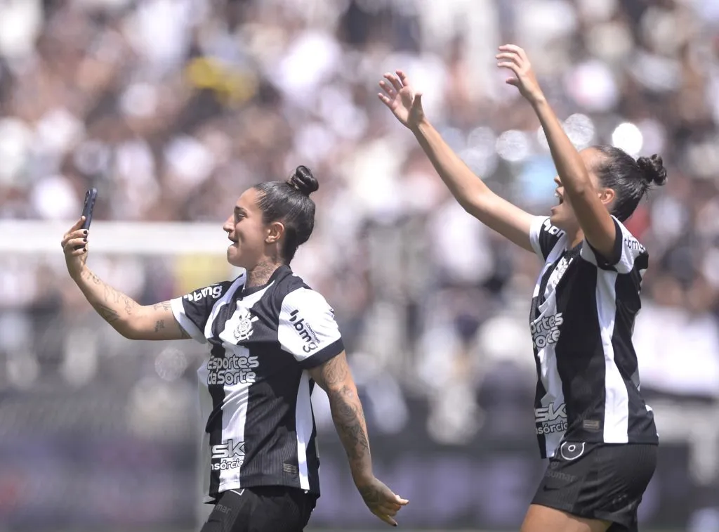 Jogadoras Corinthians. Foto: Alan Morici/AGIF