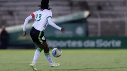 Jogadora América-MG. Foto: Anderson Romão/AGIF