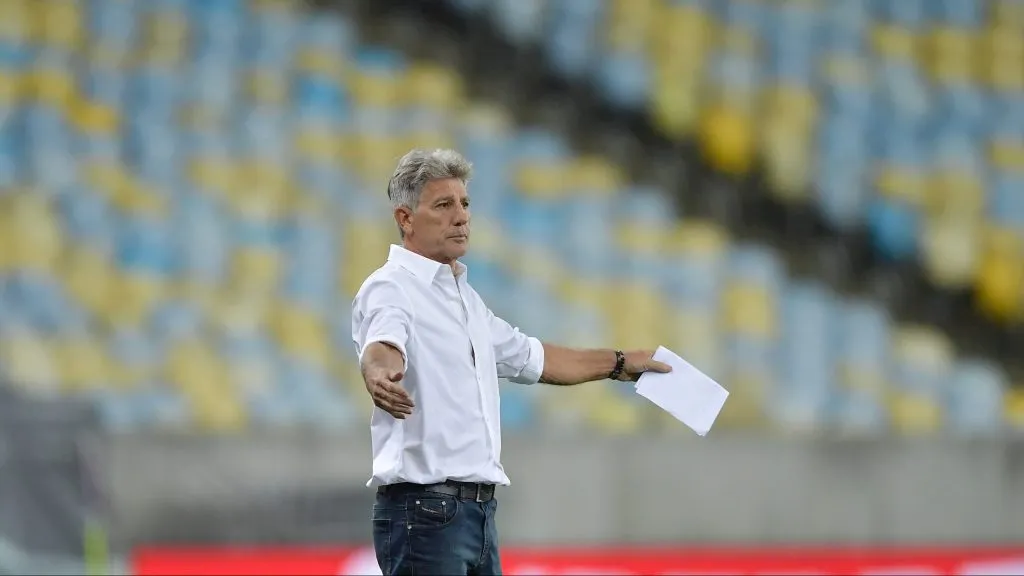 Renato Gaúcho no Fluminense. Foto: Thiago Ribeiro/AGIF