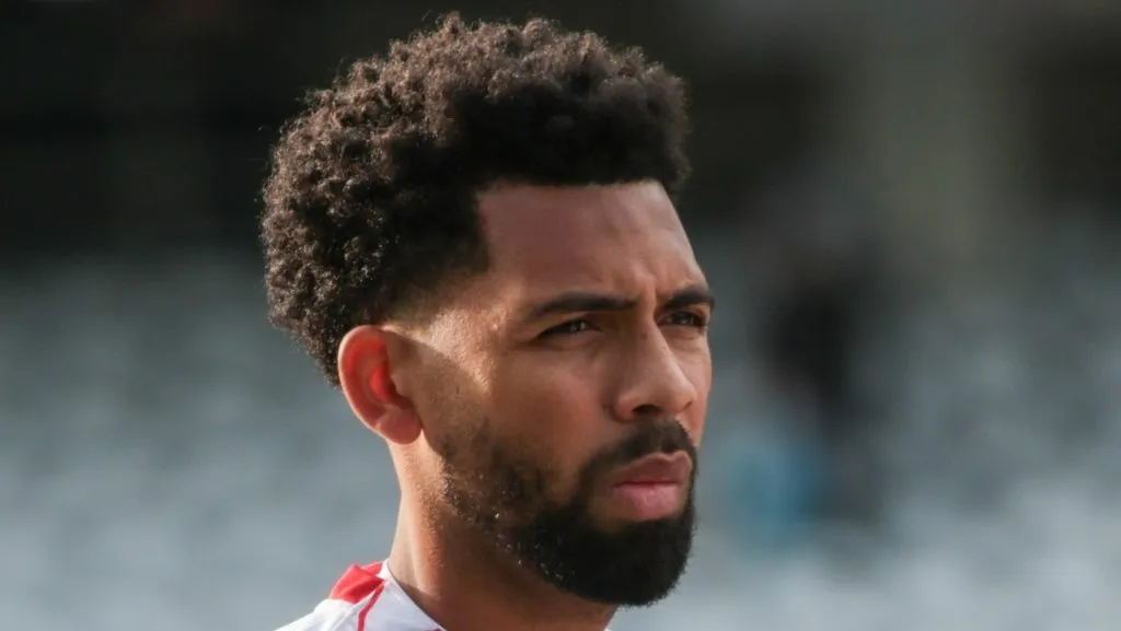 Foto: Robson Mafra/AGIF – Matheus Fernandes foi campeão da Libertadores pelo Palmeiras em 2021.