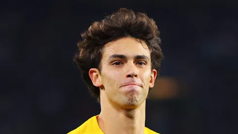 João Félix durante jogo pelo Barcelona.