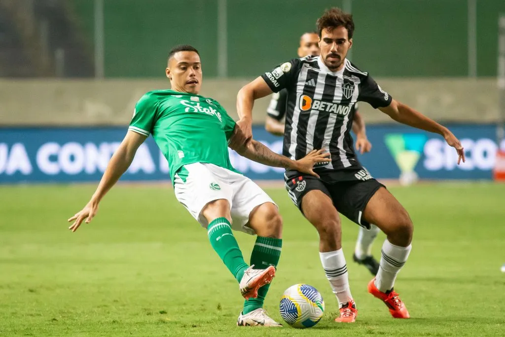 Juventude e Atlético-MG se enfrentam nesta segunda pelo fechamento da rodada. Foto: Fernando Moreno/AGIF