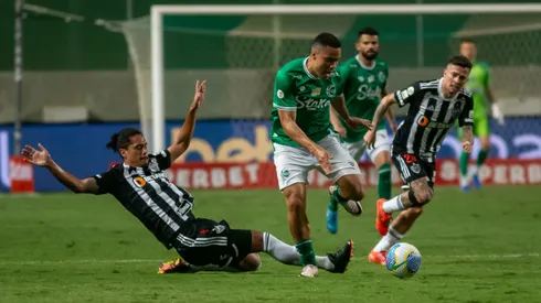 Mauricio Lemos jogador do Atlético-MG durante partida contra o Juventude - Foto: Fernando Moreno/AGIF