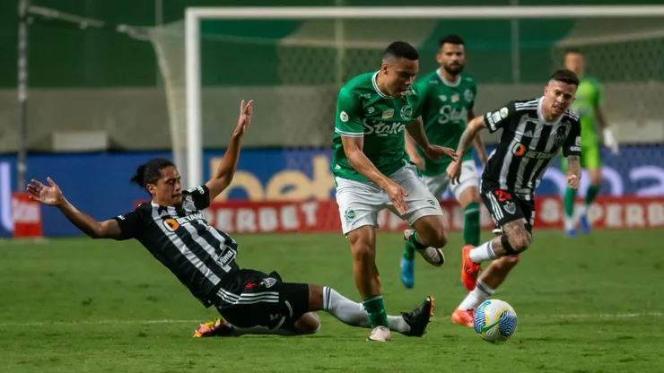 Mauricio Lemos jogador do Atlético-MG durante partida contra o Juventude - Foto: Fernando Moreno/AGIF