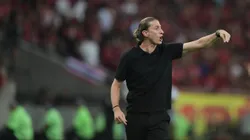 Filipe Luis técnico do Flamengo - Foto: Thiago Ribeiro/AGIF