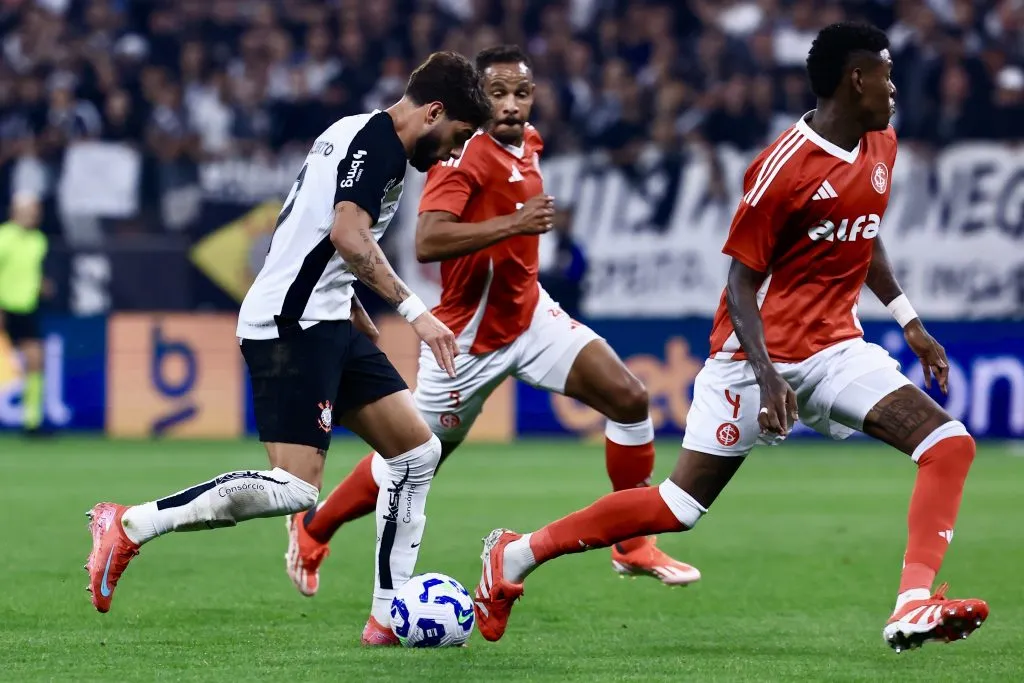 SP – SAO PAULO – 03/05/2025 – BRASILEIRO A 2025, CORINTHIANS X INTERNACIONAL – Yuri Alberto jogador do Corinthians durante partida contra o Internacional no estadio Arena Corinthians pelo campeonato Brasileiro A 2025. Foto: Marcello Zambrana/AGIF