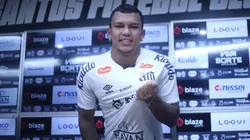 Atacante chegou recentemente ao Santos