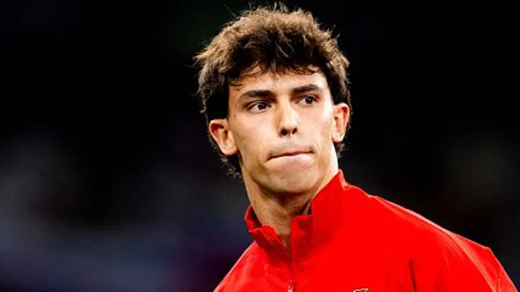 João Félix durante partida amistosa entre Eslovênia e Portugal, em 2024. Foto: Jurij Kodrun