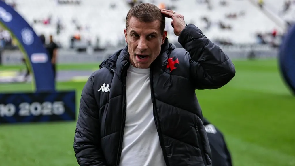 Vasco pode perder Brian Rodríguez para o Palmeiras Foto: Fabio Giannelli/AGIF