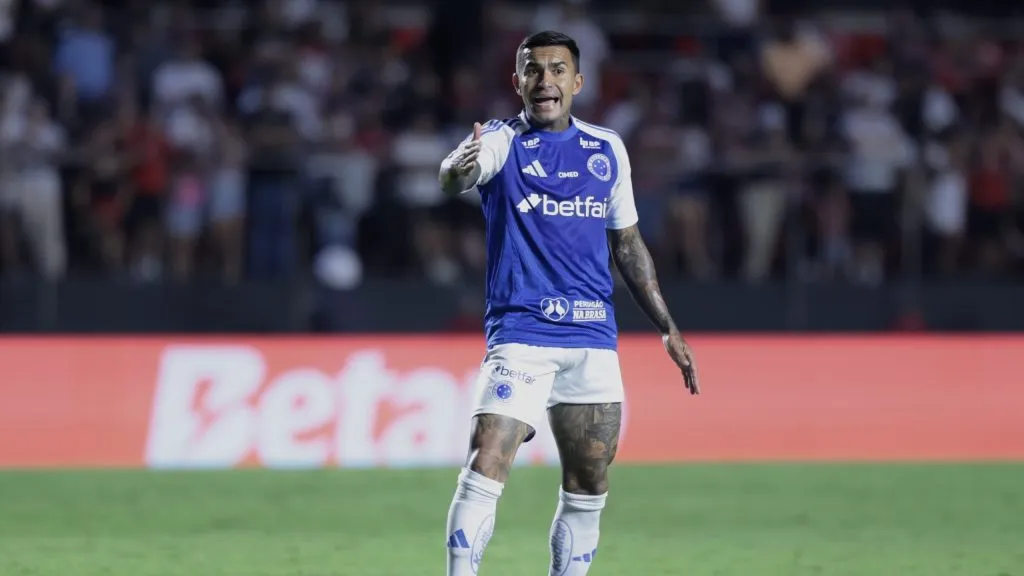 Dudu no Cruzeiro. Foto: Marcello Zambrana/AGIF